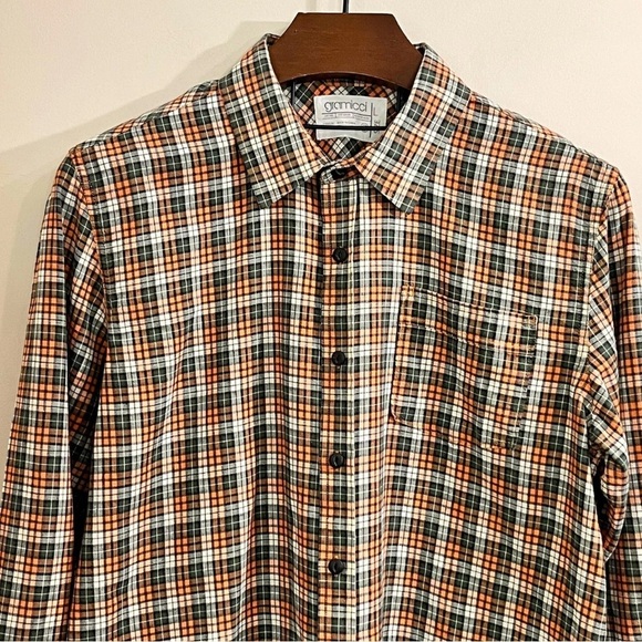 Gramicci Men’s Plaid Button Down Shirt - Picture 2 of 15